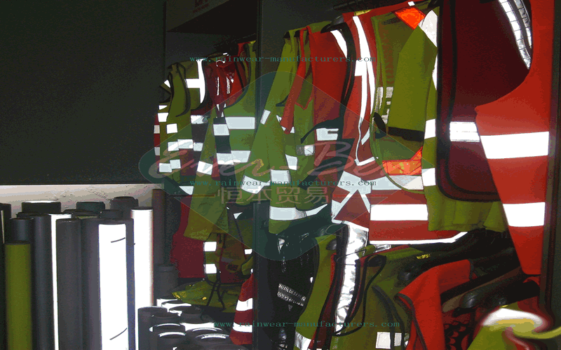 hi vis work vest supplier showroom